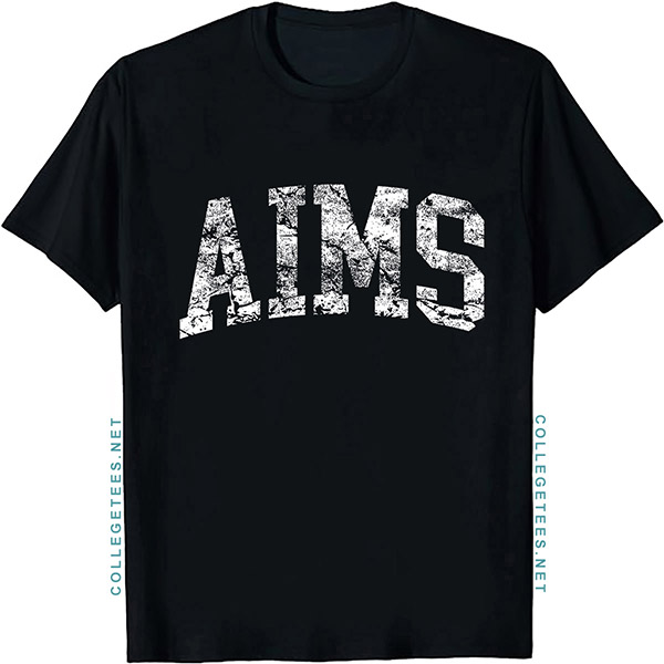 Aims Arch Vintage Retro College Athletic Sports T-Shirt