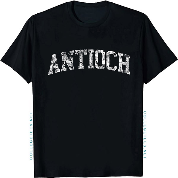 Antioch Arch Vintage Retro College Athletic Sports T-Shirt