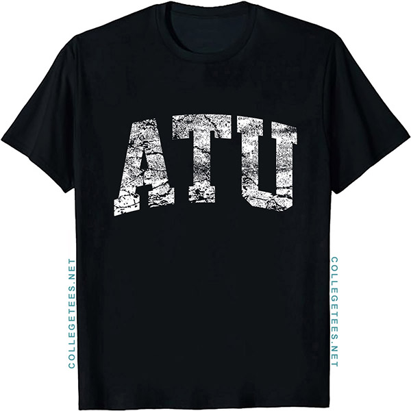 ATU Arch Vintage Retro College Athletic Sports T-Shirt