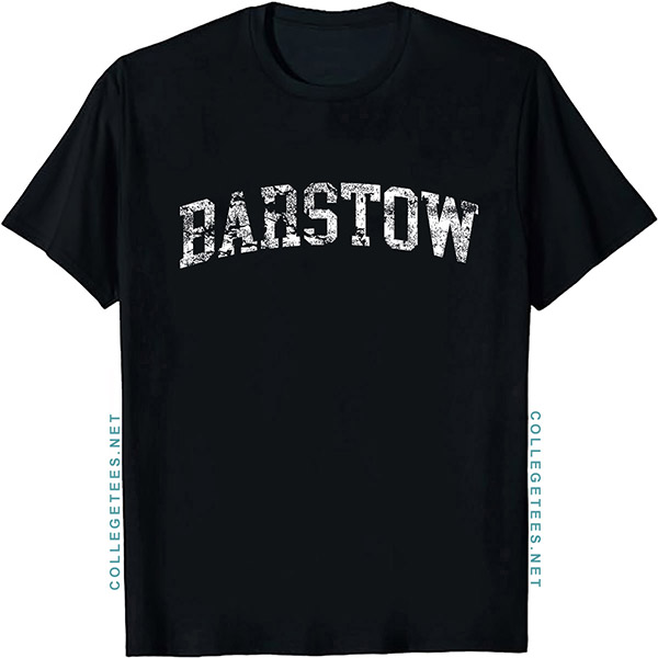 Barstow Arch Vintage Retro College Athletic Sports T-Shirt