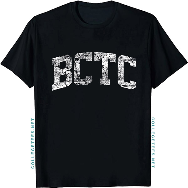 BCTC Arch Vintage Retro College Athletic Sports T-Shirt