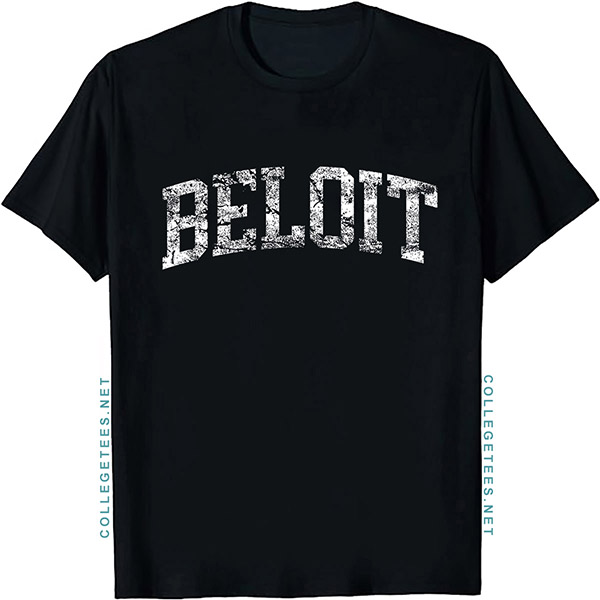 Beloit Arch Vintage Retro College Athletic Sports T-Shirt