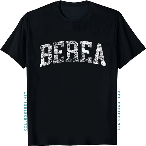 Berea Arch Vintage Retro College Athletic Sports T-Shirt