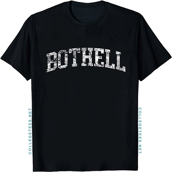 Bothell Arch Vintage Retro College Athletic Sports T-Shirt