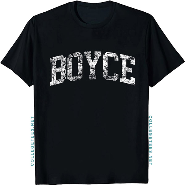 Boyce Arch Vintage Retro College Athletic Sports T-Shirt
