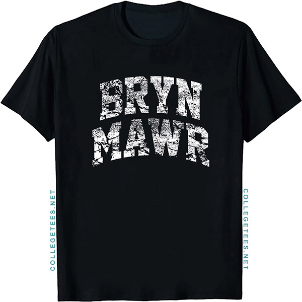Bryn Mawr Arch Vintage Retro College Athletic Sports T-Shirt