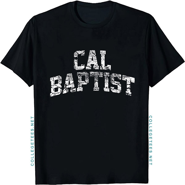Cal Baptist Arch Vintage Retro College Athletic Sports T-Shirt