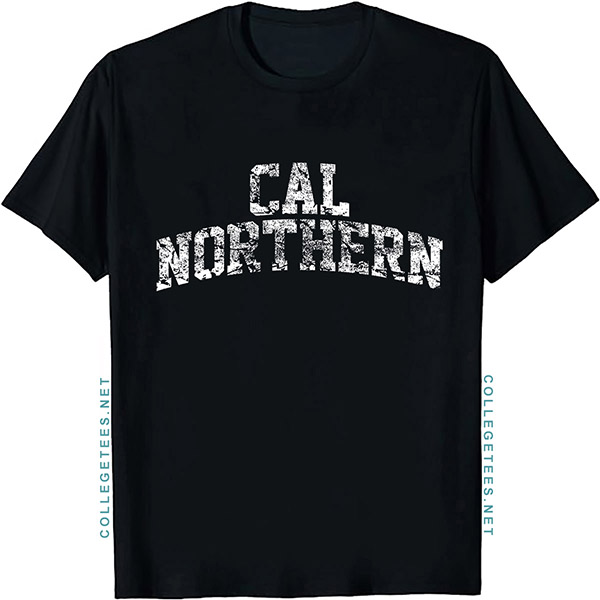 Cal Northern Arch Vintage Retro College Athletic Sports T-Shirt