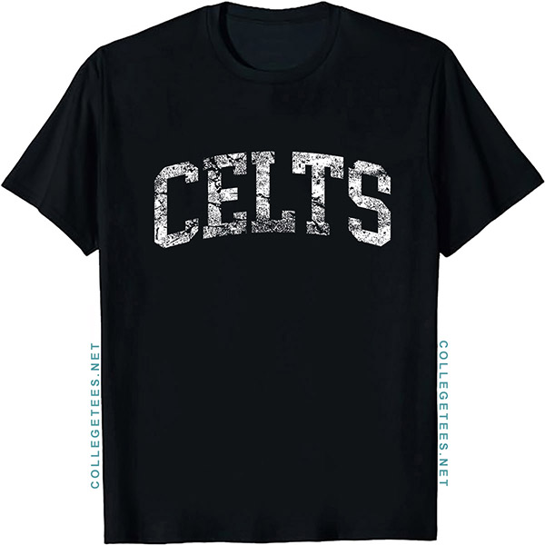 Celts Arch Vintage Retro College Athletic Sports T-Shirt