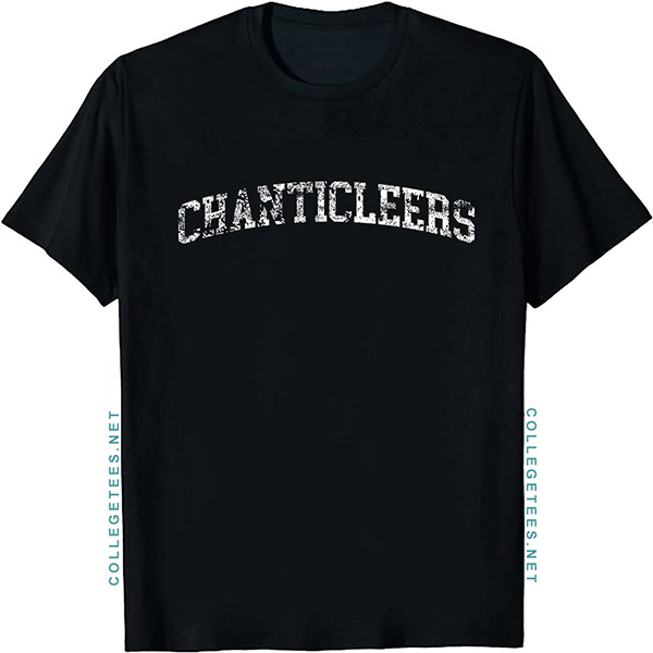 Chanticleers Arch Vintage Retro College Athletic Sports T-Shirt