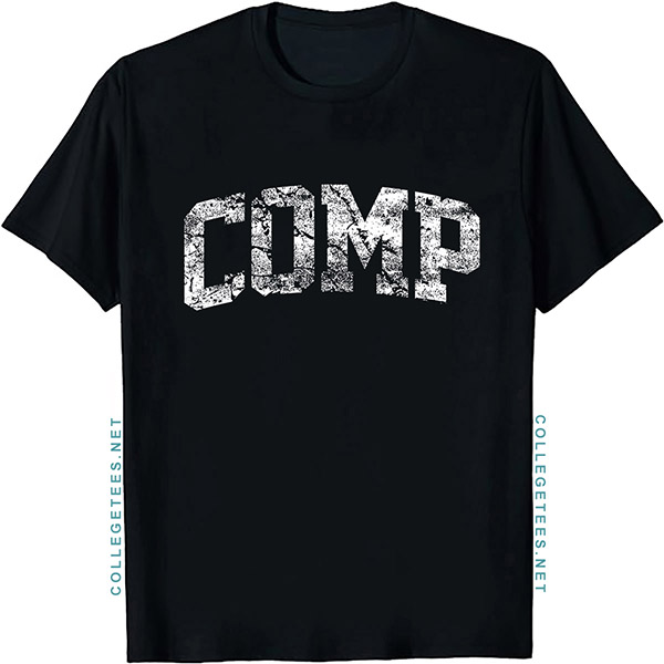 COMP Arch Vintage Retro College Athletic Sports T-Shirt