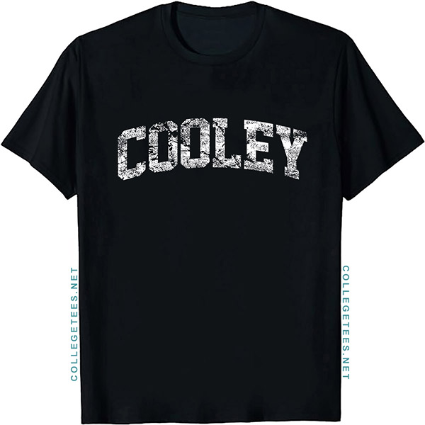Cooley Arch Vintage Retro College Athletic Sports T-Shirt