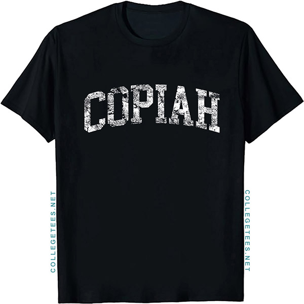 Copiah Arch Vintage Retro College Athletic Sports T-Shirt