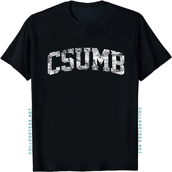 CSUMB Arch Vintage Retro College Athletic Sports T-Shirt