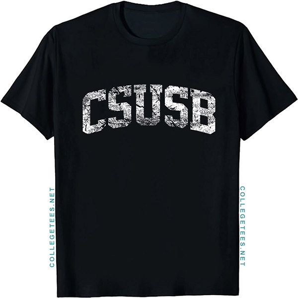 CSUSB Arch Vintage Retro College Athletic Sports T-Shirt