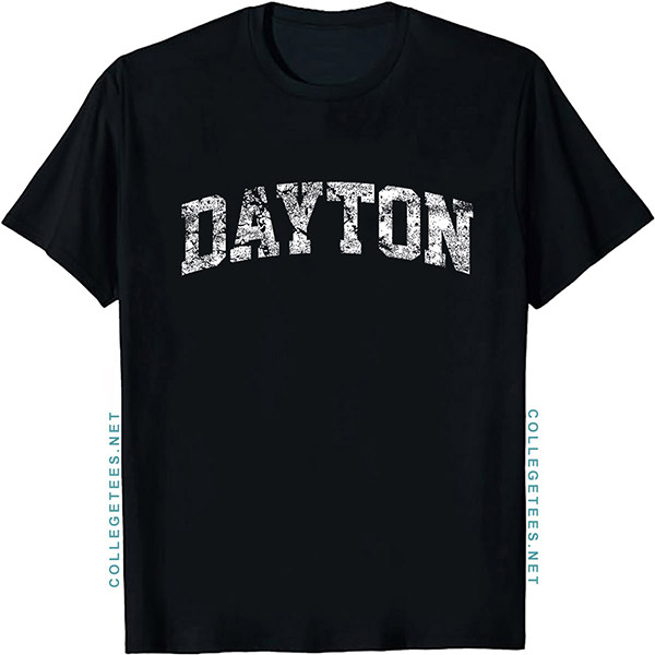 Dayton Arch Vintage Retro College Athletic Sports T-Shirt