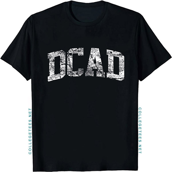 DCAD Arch Vintage Retro College Athletic Sports T-Shirt