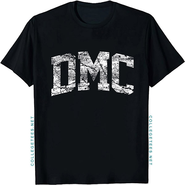 DMC Arch Vintage Retro College Athletic Sports T-Shirt