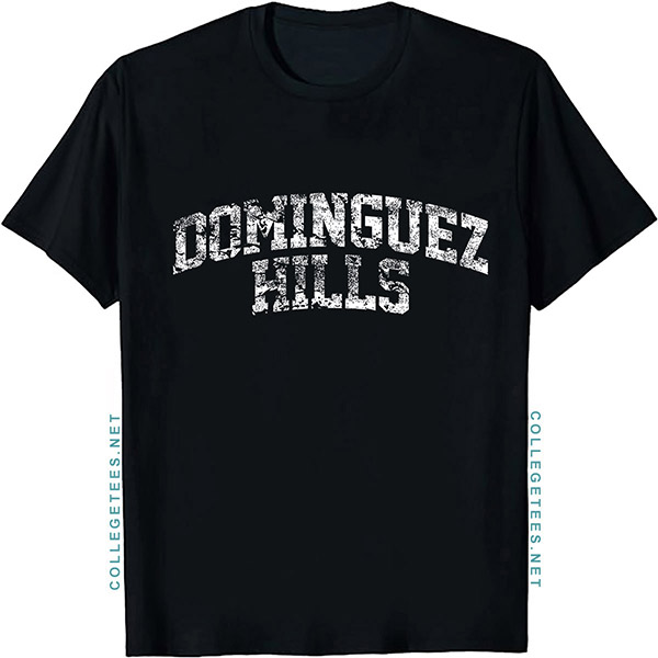 Dominguez Hills Arch Vintage Retro College Athletic Sports T-Shirt