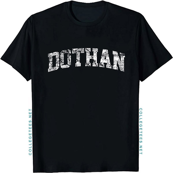 Dothan Arch Vintage Retro College Athletic Sports T-Shirt