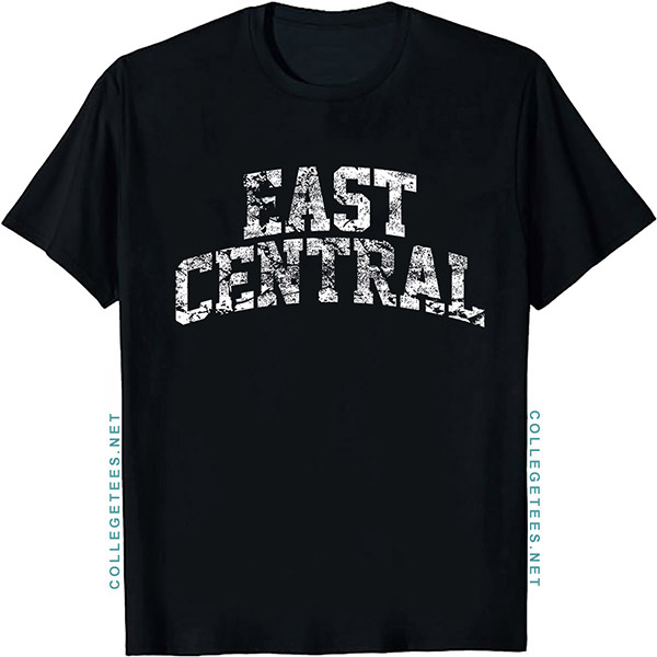 East Central Arch Vintage Retro College Athletic Sports T-Shirt
