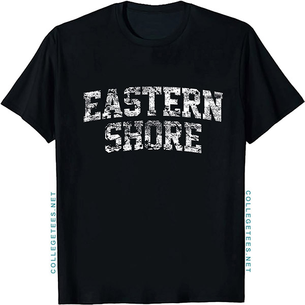 Eastern Shore Arch Vintage Retro College Athletic Sports T-Shirt