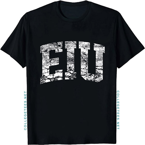 EIU Arch Vintage Retro College Athletic Sports T-Shirt