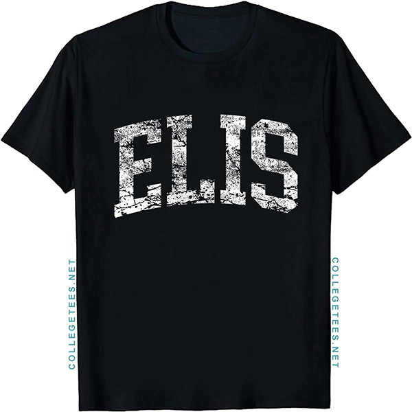 Elis Arch Vintage Retro College Athletic Sports T-Shirt