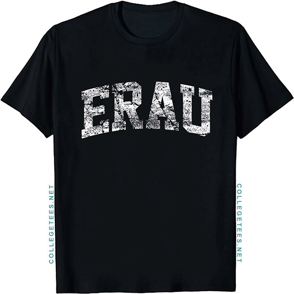 ERAU Arch Vintage Retro College Athletic Sports T-Shirt