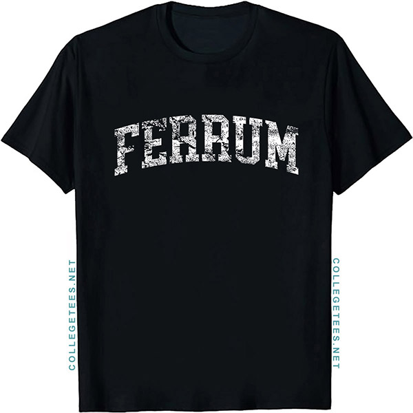 Ferrum Arch Vintage Retro College Athletic Sports T-Shirt
