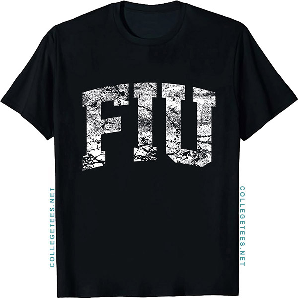 FIU Arch Vintage Retro College Athletic Sports T-Shirt