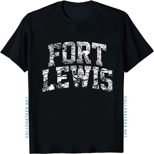 Fort Lewis Arch Vintage Retro College Athletic Sports T-Shirt