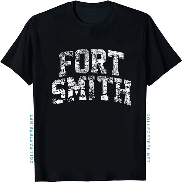 Fort Smith Arch Vintage Retro College Athletic Sports T-Shirt