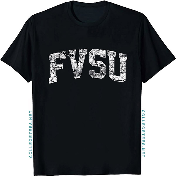 FVSU Arch Vintage Retro College Athletic Sports T-Shirt