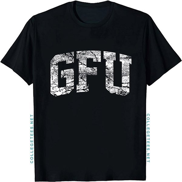 GFU Arch Vintage Retro College Athletic Sports T-Shirt