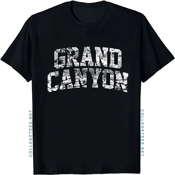 Grand Canyon Arch Vintage Retro College Athletic Sports T-Shirt