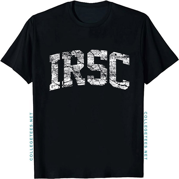 IRSC Arch Vintage Retro College Athletic Sports T-Shirt
