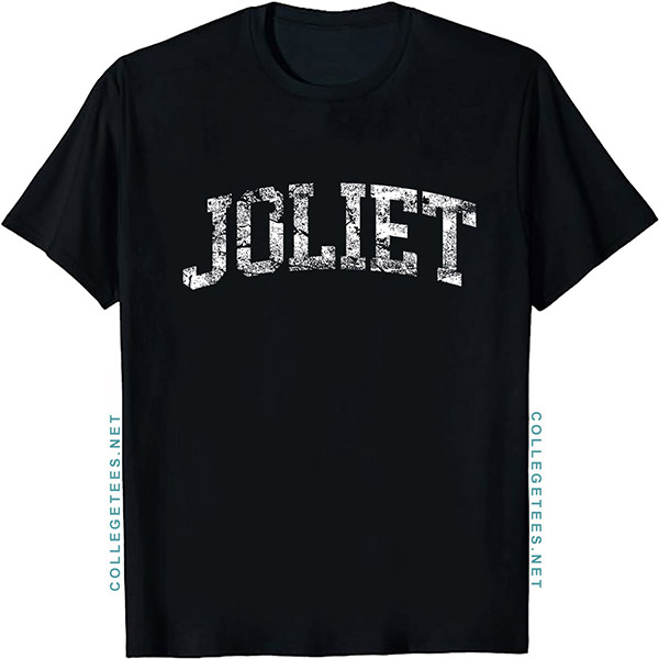 Joliet Arch Vintage Retro College Athletic Sports T-Shirt