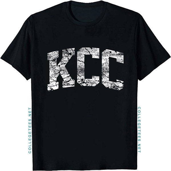 KCC Arch Vintage Retro College Athletic Sports T-Shirt