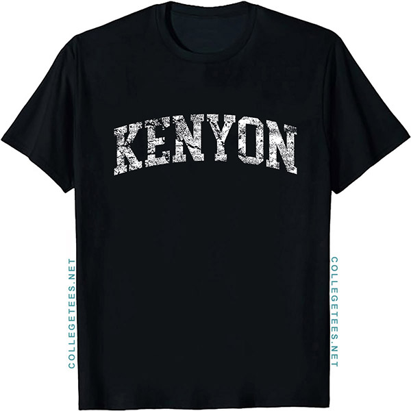 Kenyon Arch Vintage Retro College Athletic Sports T-Shirt