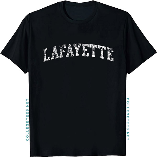 Lafayette Arch Vintage Retro College Athletic Sports T-Shirt