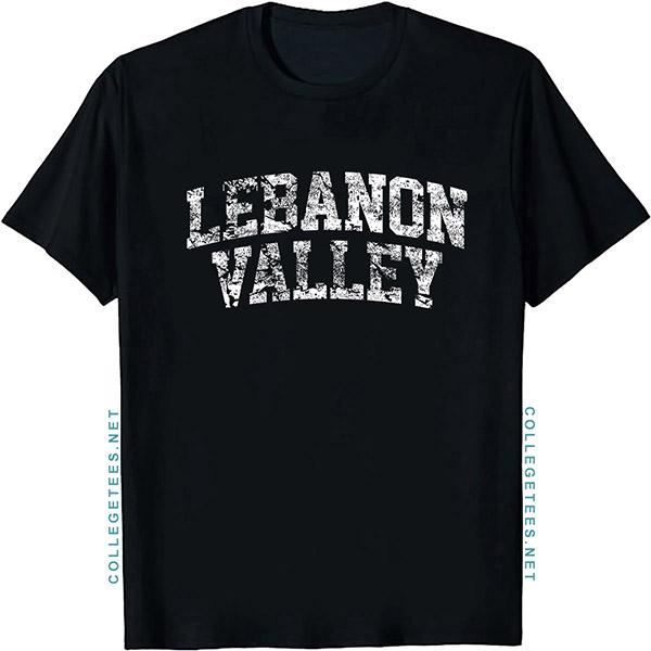 Lebanon Valley Arch Vintage Retro College Athletic Sports T-Shirt