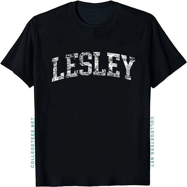 Lesley Arch Vintage Retro College Athletic Sports T-Shirt