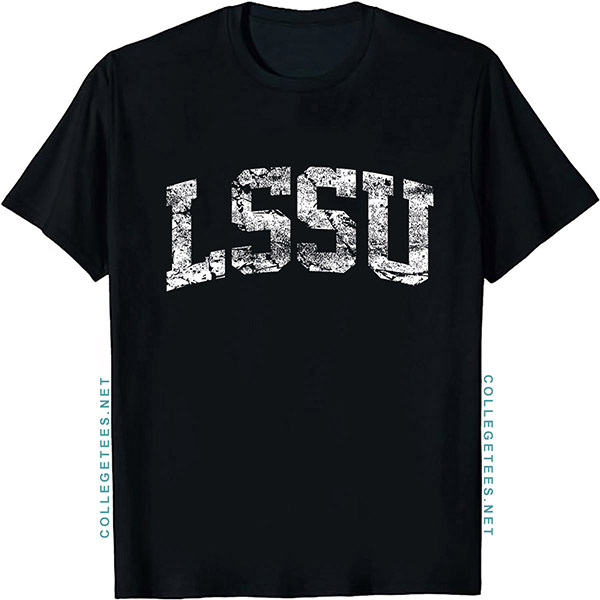 LSSU Arch Vintage Retro College Athletic Sports T-Shirt