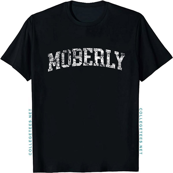 Moberly Arch Vintage Retro College Athletic Sports T-Shirt