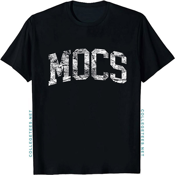 MOCS Arch Vintage Retro College Athletic Sports T-Shirt