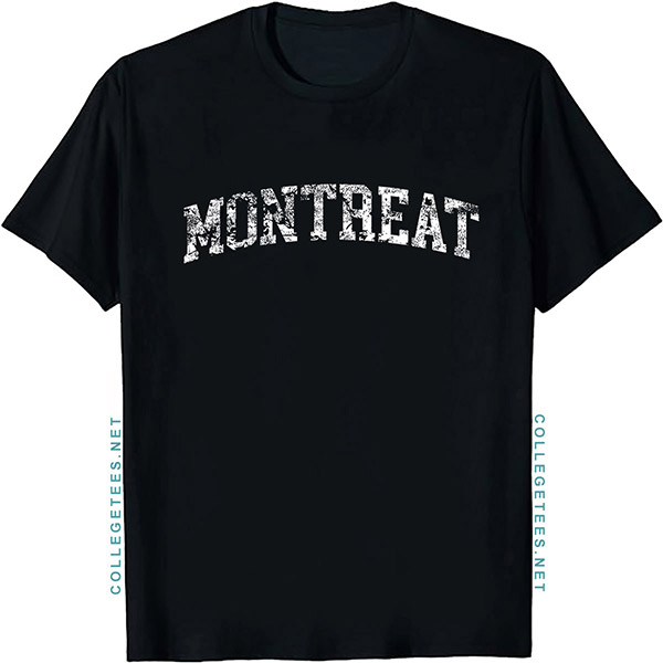 Montreat Arch Vintage Retro College Athletic Sports T-Shirt