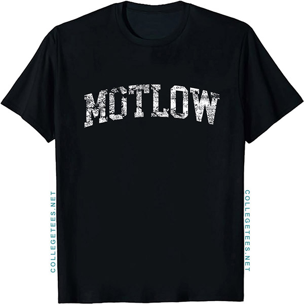 Motlow Arch Vintage Retro College Athletic Sports T-Shirt