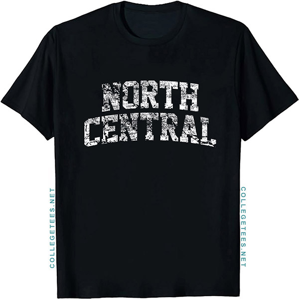 North Central Arch Vintage Retro College Athletic Sports T-Shirt