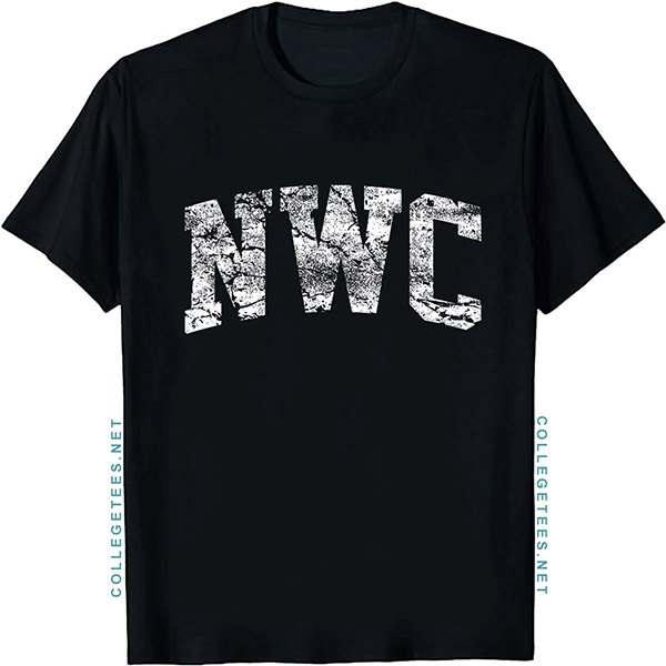NWC Arch Vintage Retro College Athletic Sports T-Shirt